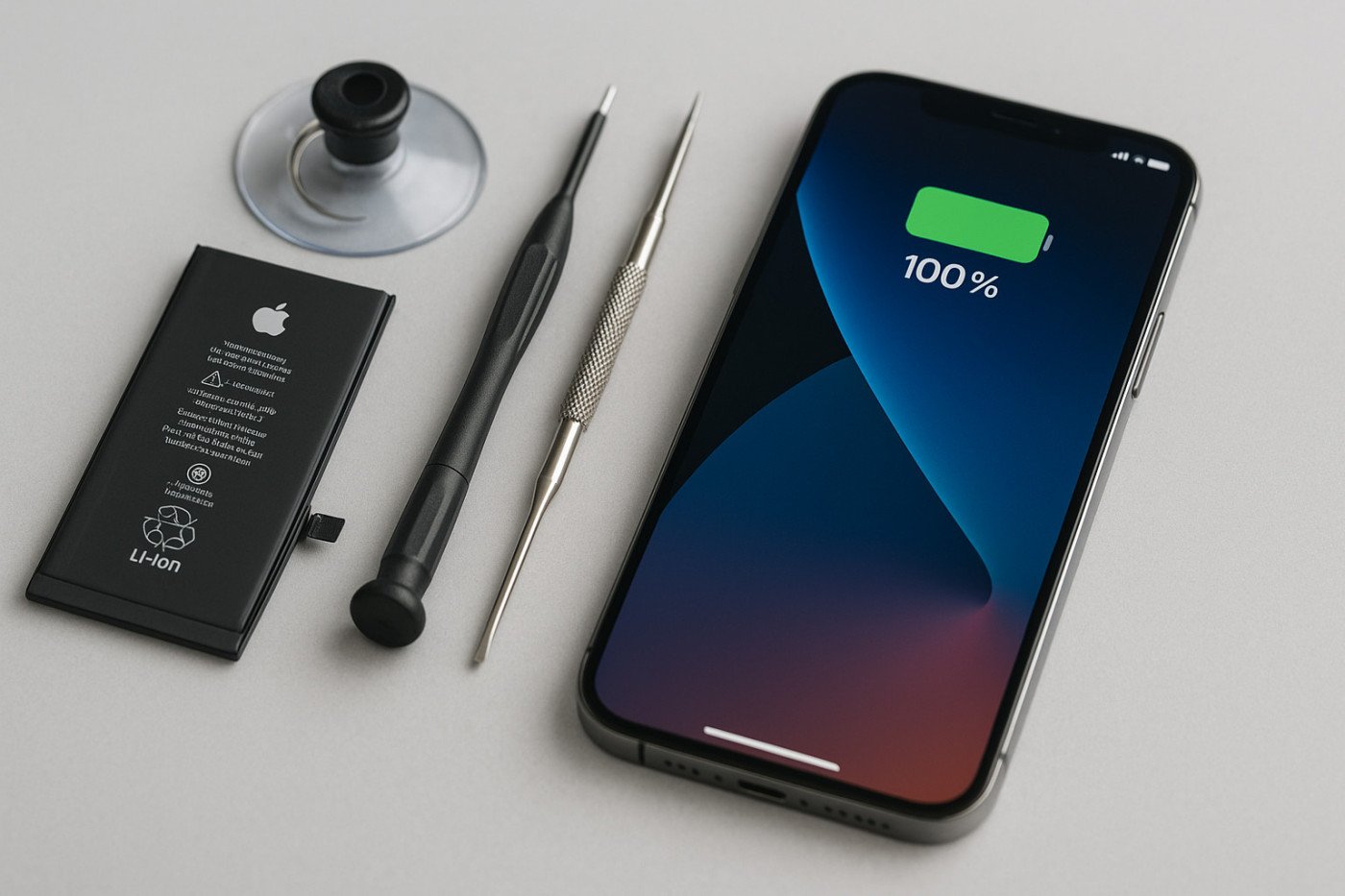 Comment réparer la batterie d’un iPhone pour que l’affichage du pourcentage fonctionne correctement 